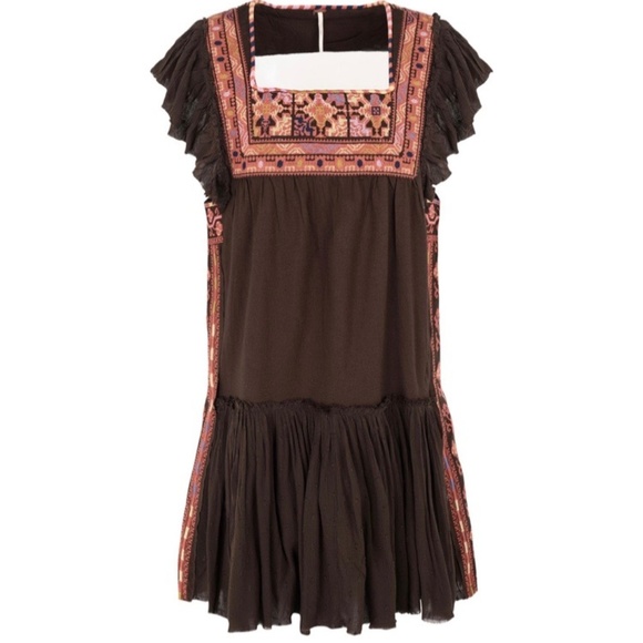 Free People Day Glow Mini Dress Small NWT - Picture 3 of 4